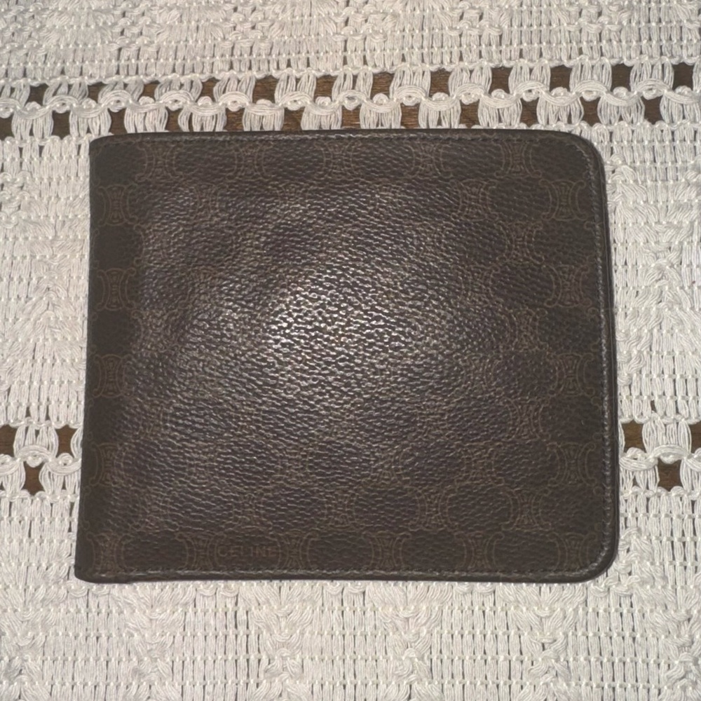 Celine Brown Leather Wallet - Picture 3 of 8